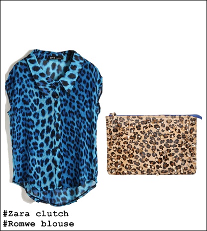 Blue leopardo