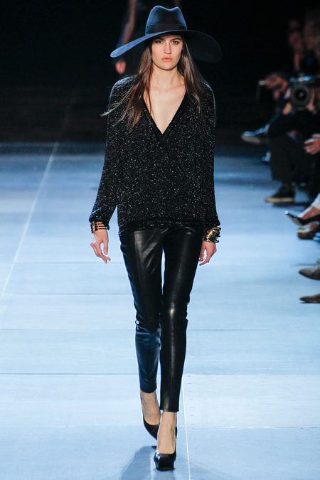 YSL Leather pants